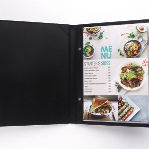 BUKU MENU PLASTIK A4 BLACK BUKU MENU JAKARTA DALAM 1